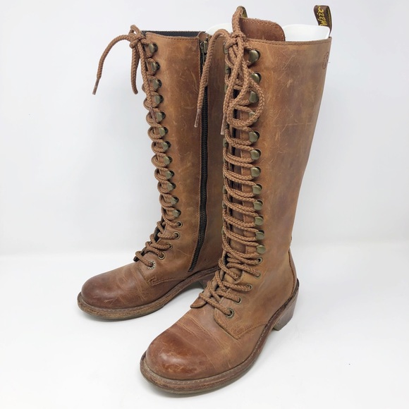 doc martens sandals brown